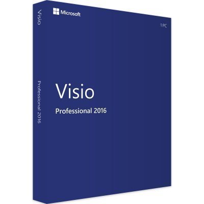 Microsoft Visio 2016 Professional  na Windows RETAIL FPP / po polsku / klucz / szybka wysyłka