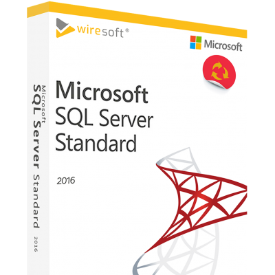 SQL Server 2016 Standard 30 User / NOWY / po polsku / klucz elektroniczny / szybka wysyłka